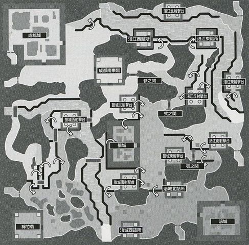 真&middot;三国无双5地图