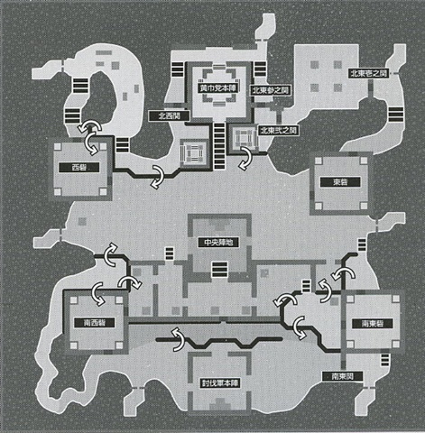 真&middot;三国无双5地图