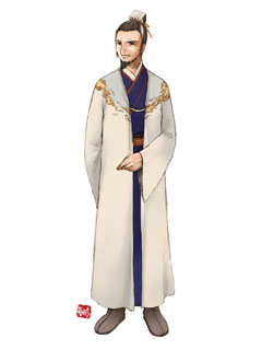 卧龙和凤雏人物肖像